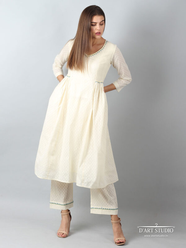 Hand Embroidered Cotton Dress