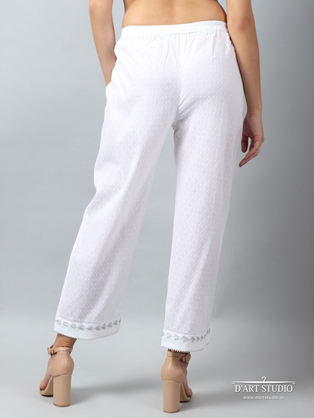 Women Yoga Pants Trousers/ Handmade Block Printed Pants/ White Flared  Ethnic Palazzo Pant - Etsy