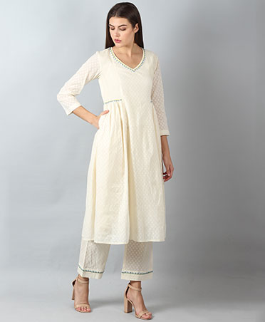 Hand Block Printed Cotton Kurta | Handcrafted Linen Dress | Hand ...