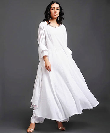 Hand Block Printed Cotton Kurta | Handcrafted Linen Dress | Hand ...